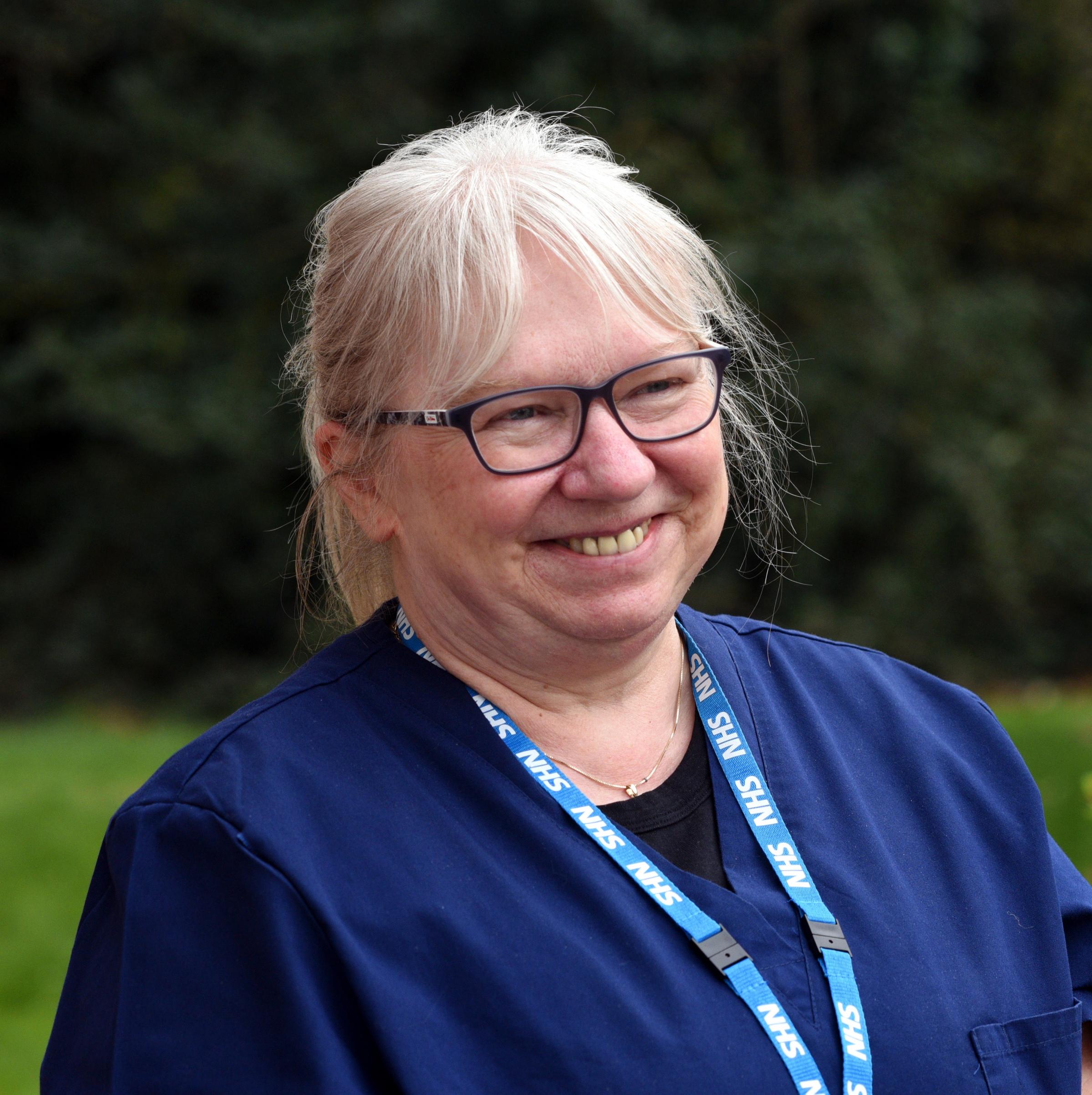 Lead nurse Sue Holder