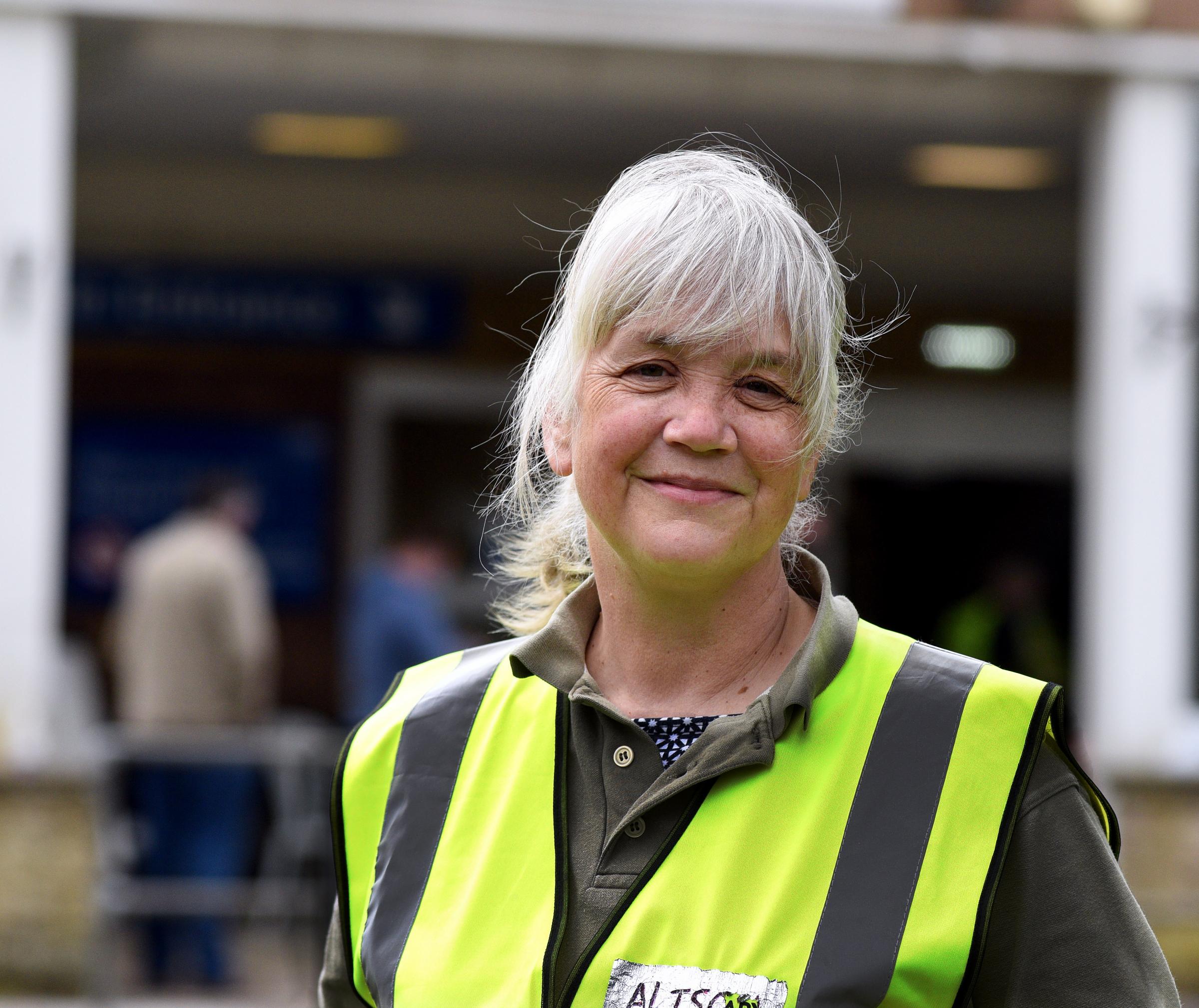 Alison Kennedy, volunteer team leader 